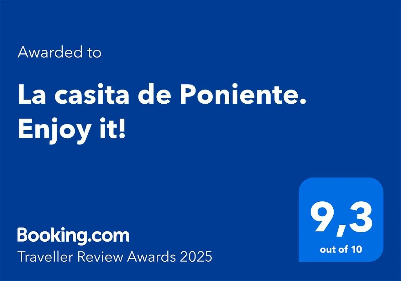 بيت للعطل فيلا La Casita De Poniente. Enjoy It! هويلفا